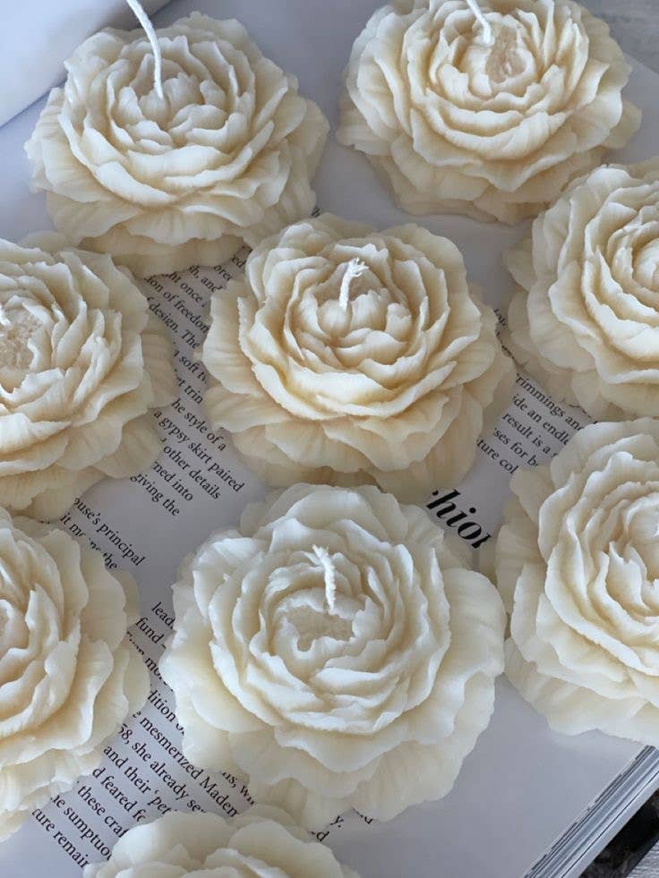 youngpee - Vente Bougies originales - Bougie pivoine, bougies fleurs, bougie rose, bougie de Noël7