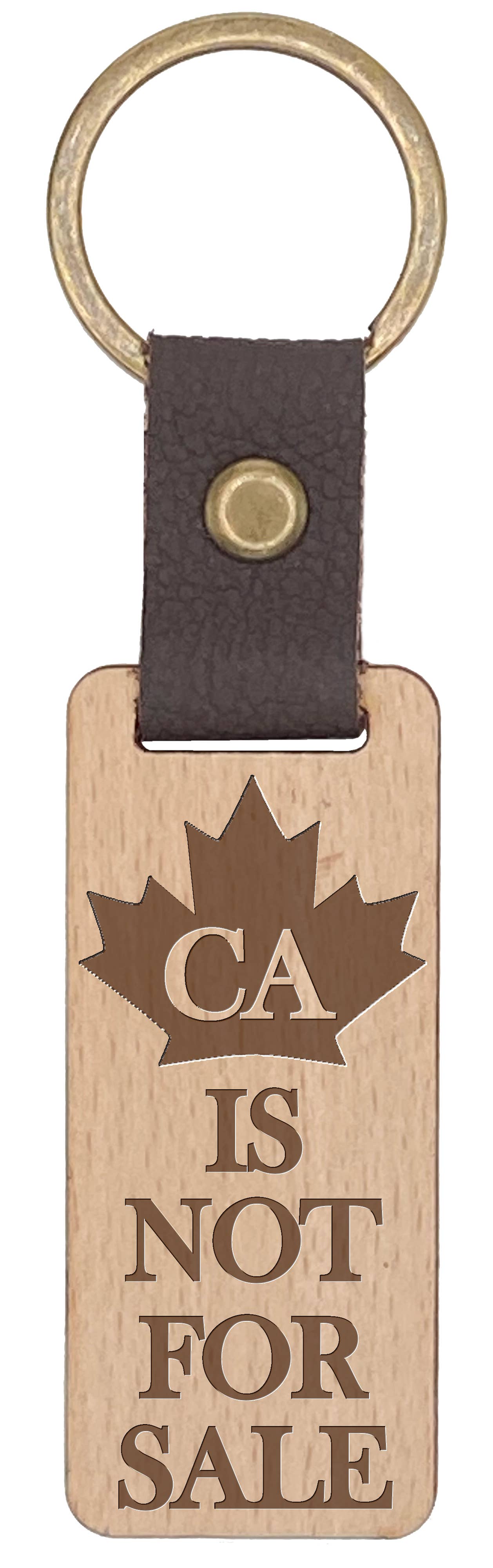 Imagine Imports - Wholesale Keychain - Unisex - Canada is not for sale keychain0