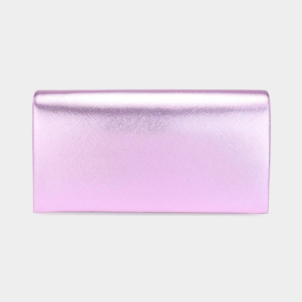 Sensibling Corp. - Wholesale Clutch Bag - Women's - Metallic Clutch Bag / Crossbody Bag7