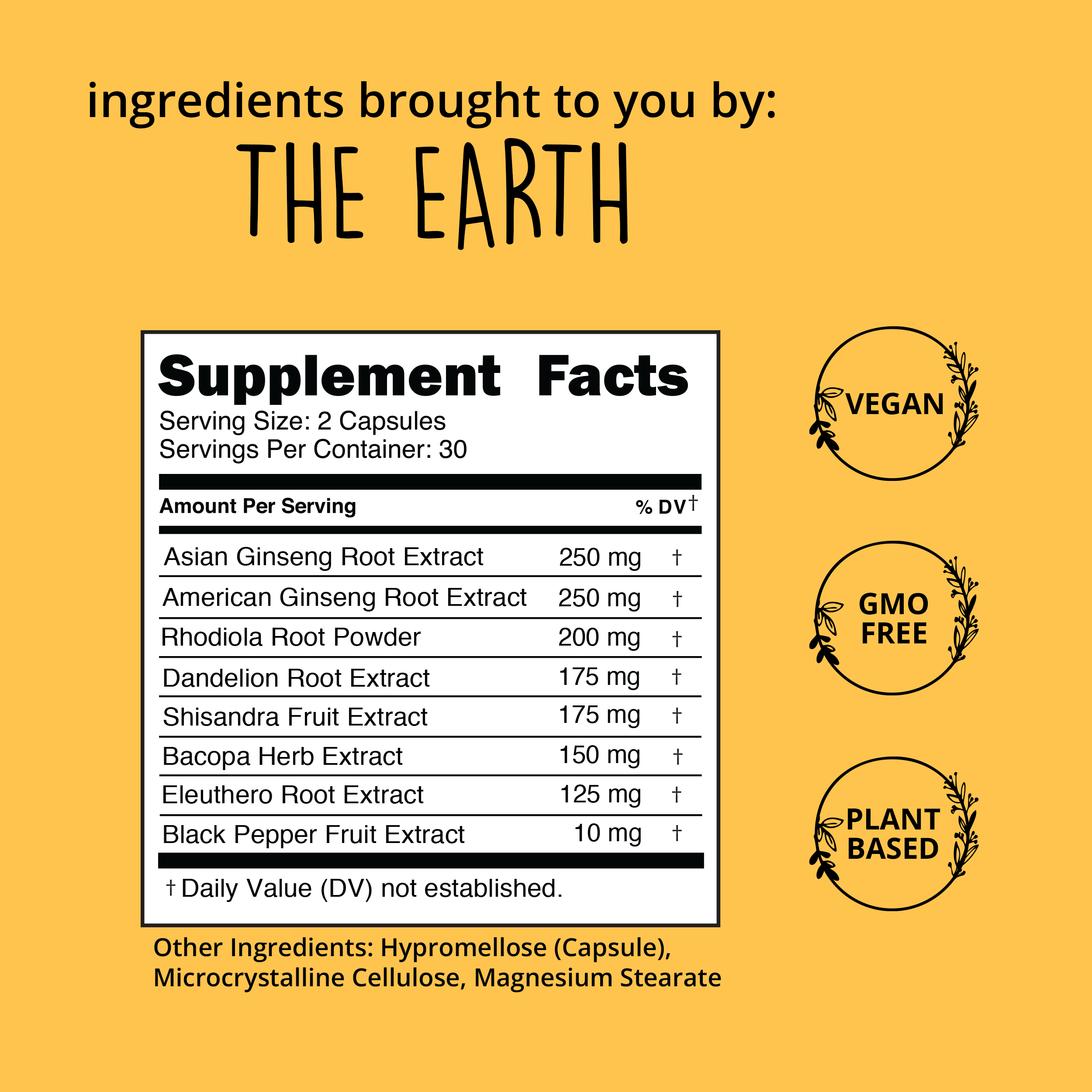 Happy Healthy Hippie - Wholesale Oral Supplement/Vitamin - A Little Pick Me Up Energy Supplement4