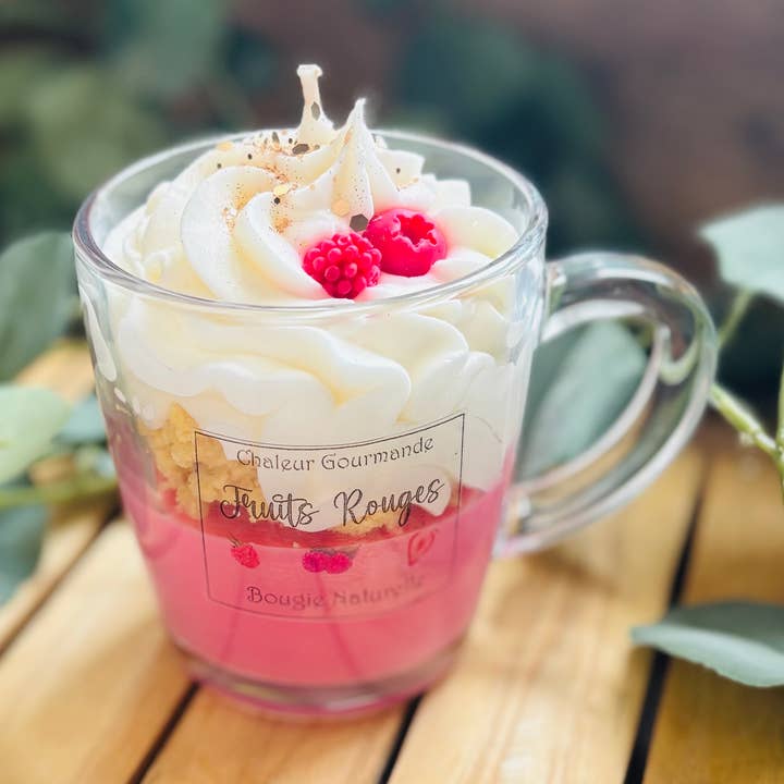 Chaleur Gourmande - Wholesale Jar/Filled Candle - Gourmet Red Fruits Candle0