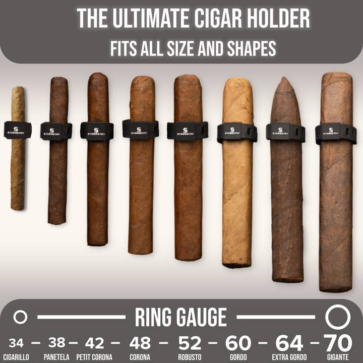 HODL 21 - Wholesale Humidor/Cigar Accessory - StogieStay Magnetic Stogie Holder - Portable Cigar Clip4