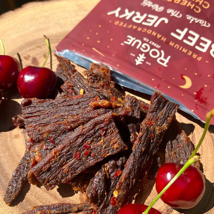 Rogue Jerky Co. - Wholesale Jerky - FREE Display Package: 16 Of Each Beef Jerky Flavor!