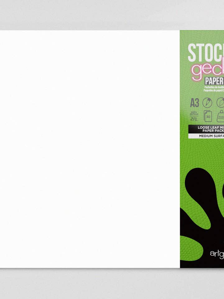 Stocky Mixed Media Cavalletto Confezione A3 per la vendita all'ingrosso da parte di Artgecko Sketch