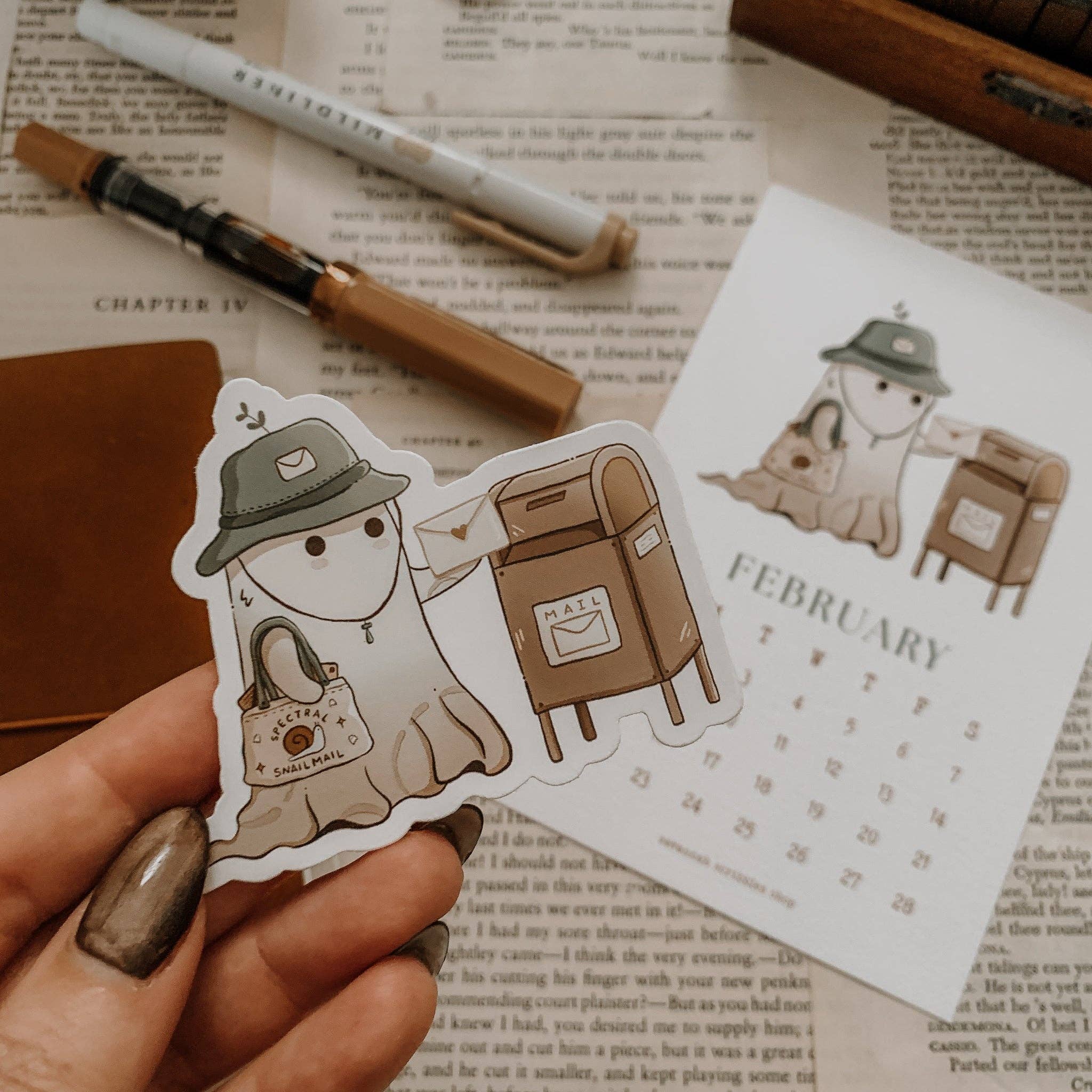 Savannah Scribbles Shop - Wholesale Sticker - Cello Delivery Vinyl Sticker2