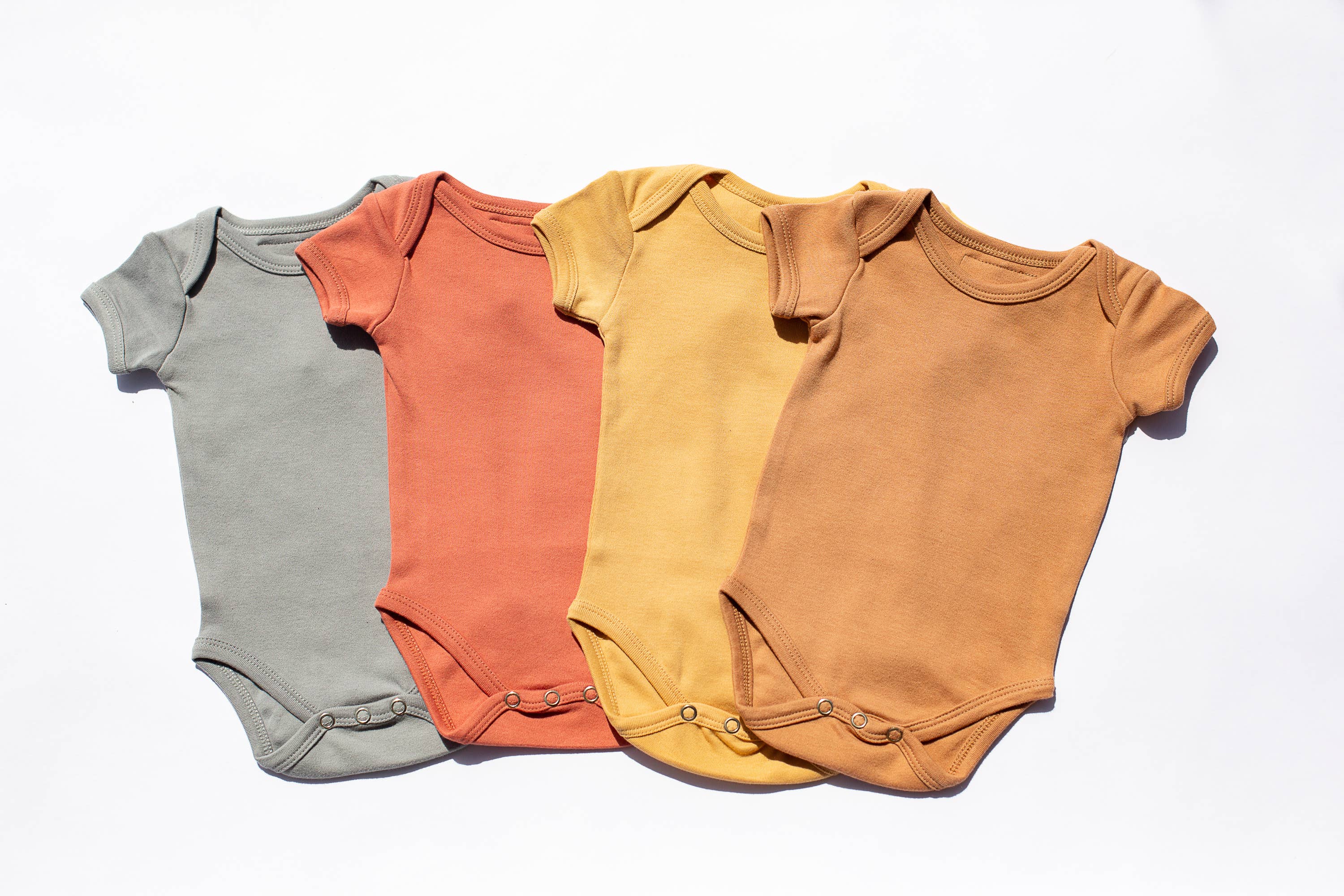 Modern Burlap - Wholesale Bodysuit (Non-Footed) - Baby - Organic Short Sleeve Bodysuit | Solids & Prints31