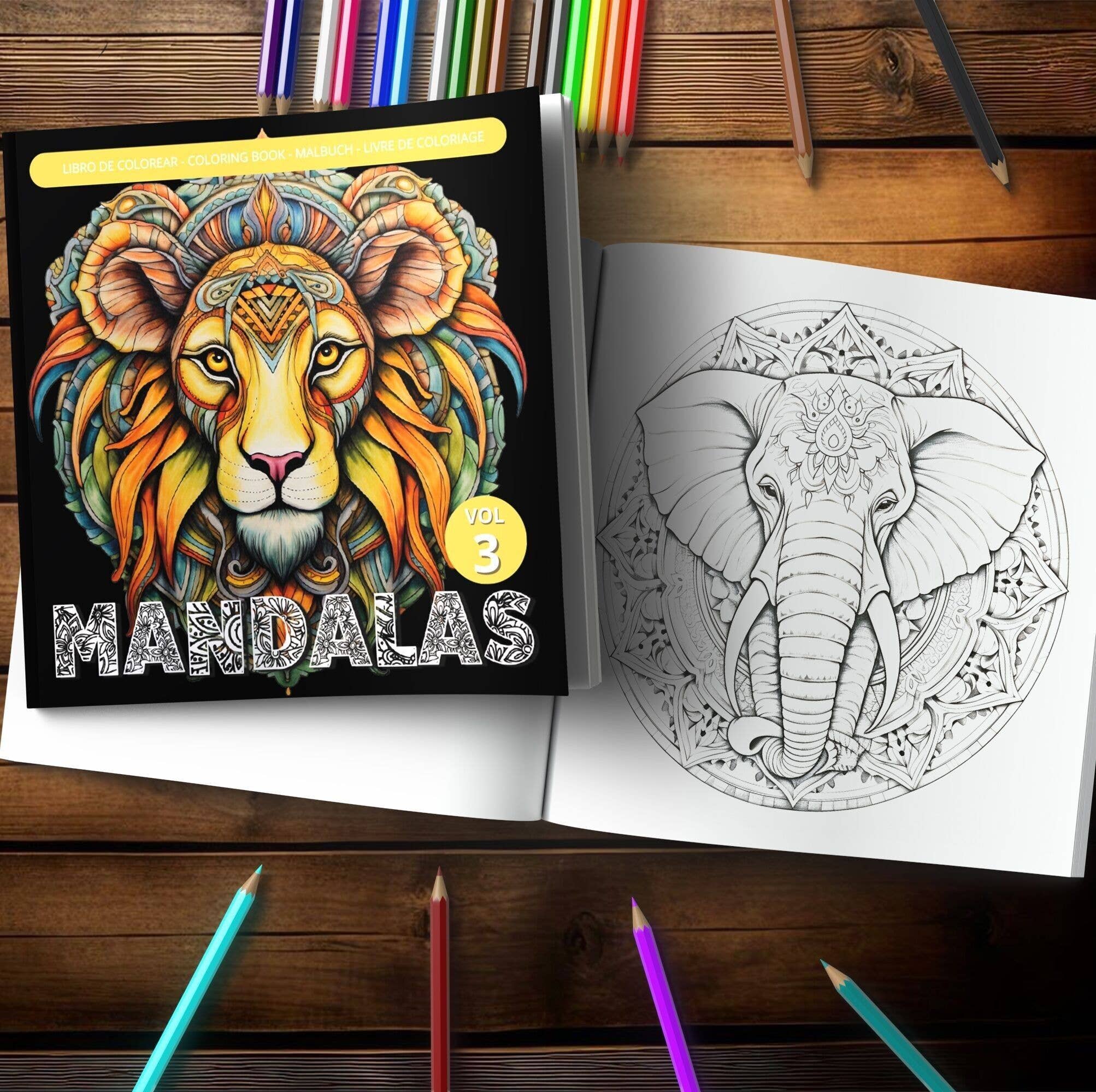 Yanican Color - Wholesale Coloring Book - Adult - Coloring Book - Mandalas 31