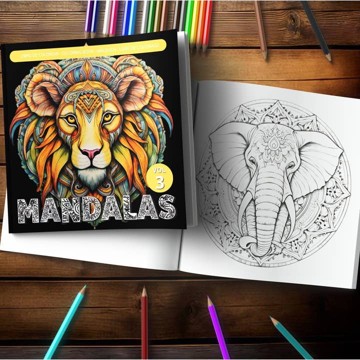 Yanican Color - Wholesale Coloring Book - Adult - Coloring Book - Mandalas 31