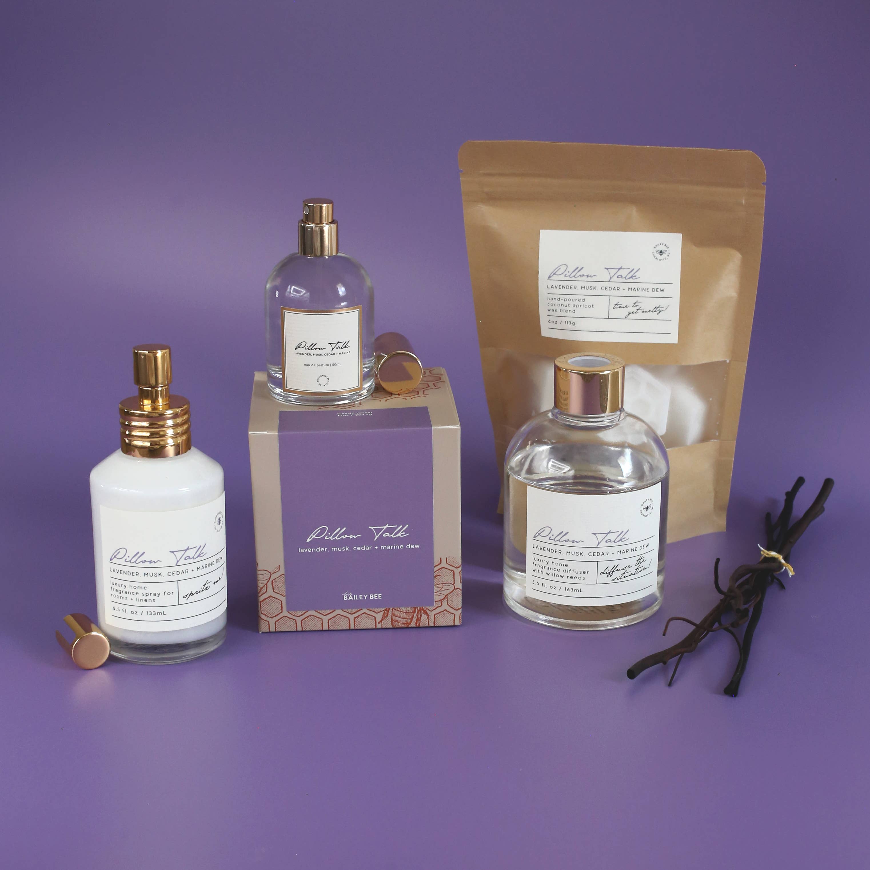 Bailey Bee - Wholesale Room & Linen Spray - Pillow Talk | Room + Linen Spray5