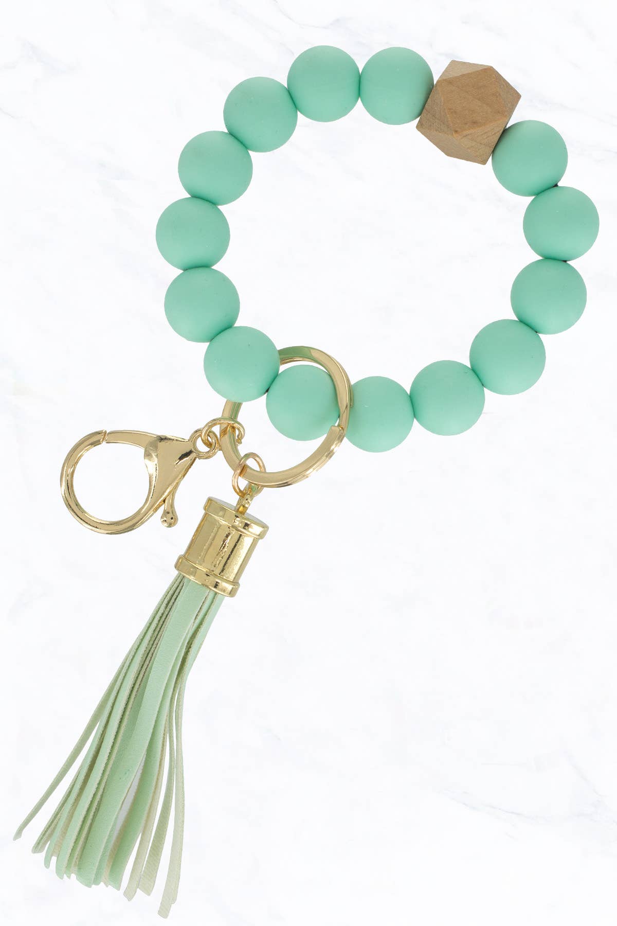 Suzie Q USA - Vente Porte-clés – femme - Porte-clés anneau avec perles en silicone colorées27