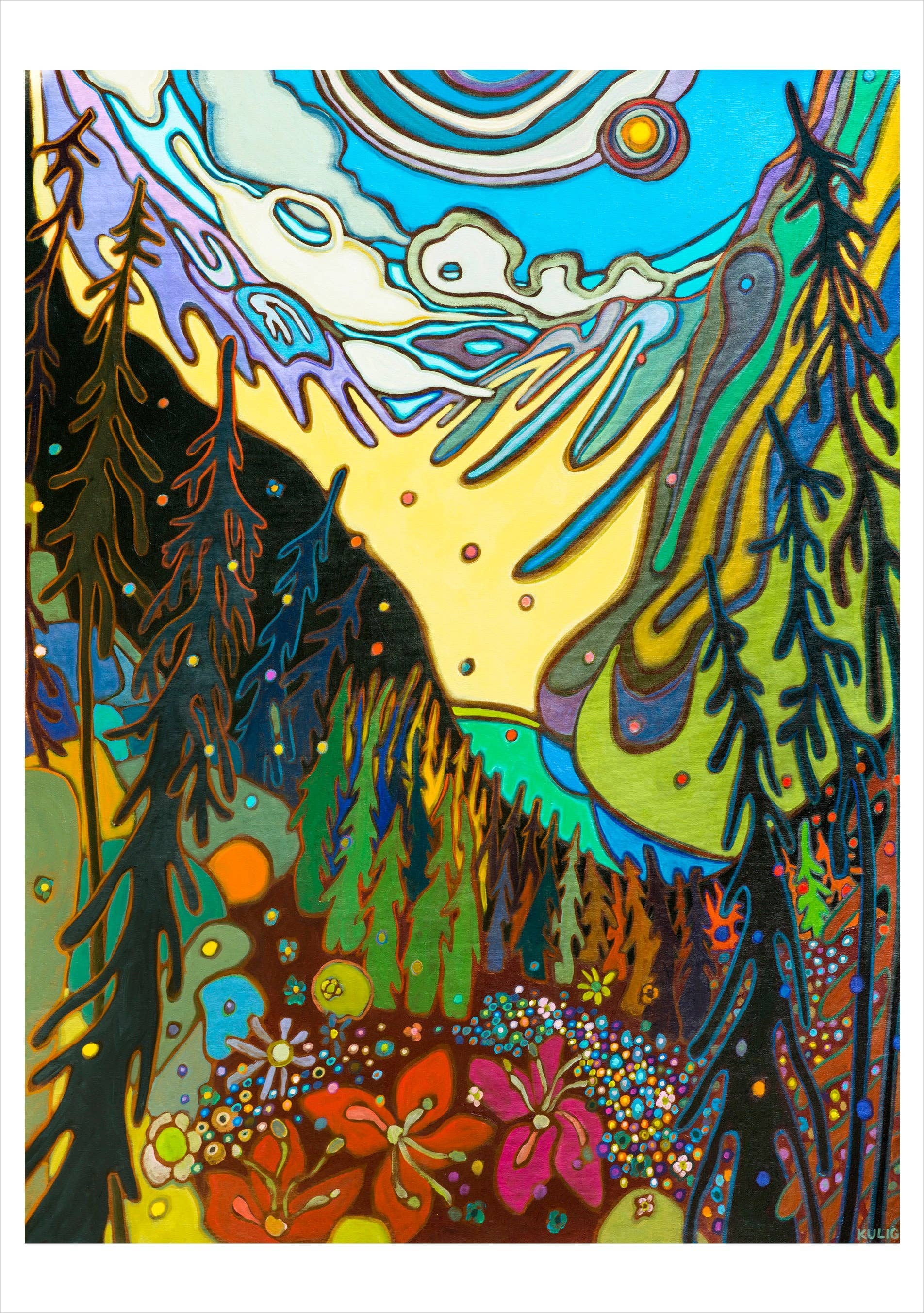 Pomegranate - Vente Assortiments de papeterie/cartes - Rocheuses canadiennes : L'art de Darlene Kulig Coffret de cartes de correspondance2