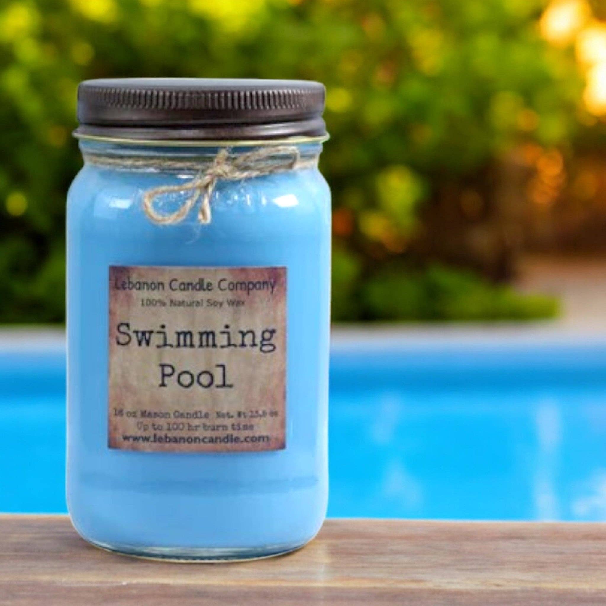 Lebanon Candle Company - Wholesale Jar/Filled Candle - Swimming Pool Candle2