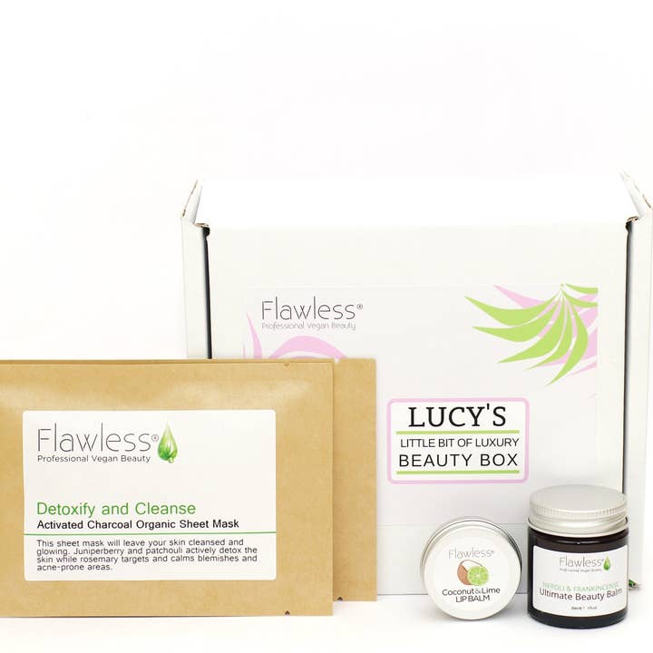 Flawless - Vente Ensemble/coffret de soins du visage - Coffret cadeau de beauté végétalienne0