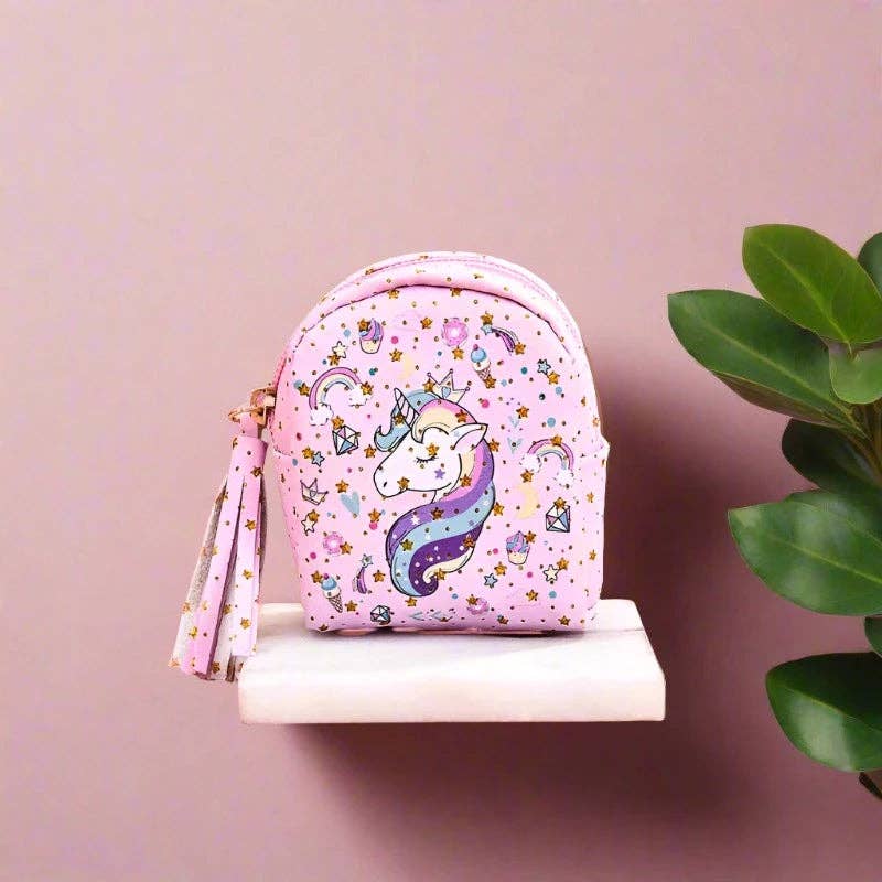 KiddieKickz - Wholesale Coin purse – kids - Cute Unicorn Coin Handbag6