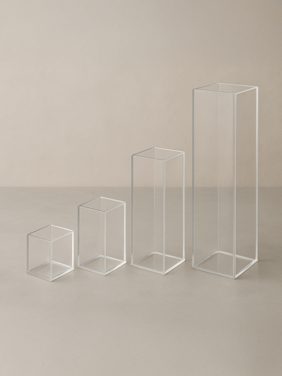 Laser Art - Wholesale Decorative Box - Transparent And Clear Acrylic 5-sided Box3