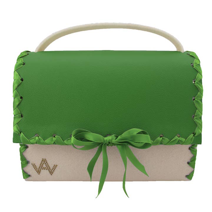 Eyefeast laine/blanc vert italien pour la vente par AugenWaide