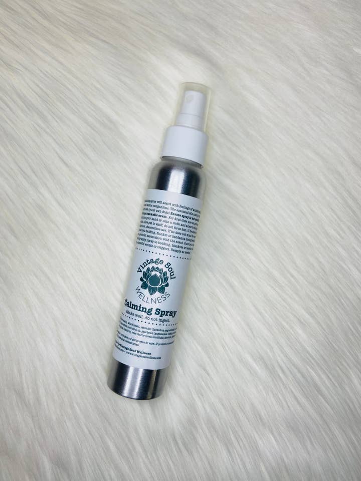 Calming Spray for wholesale by Vintage Soul Wellness