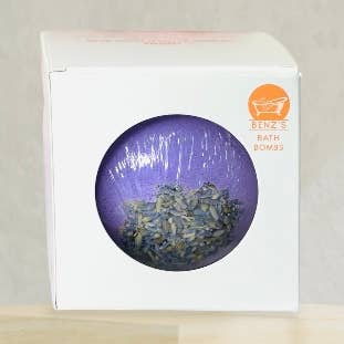 Bomba de banho Loven Lavender (220grs) Tamanho Grande por atacado de Benz’s Home and Beauty