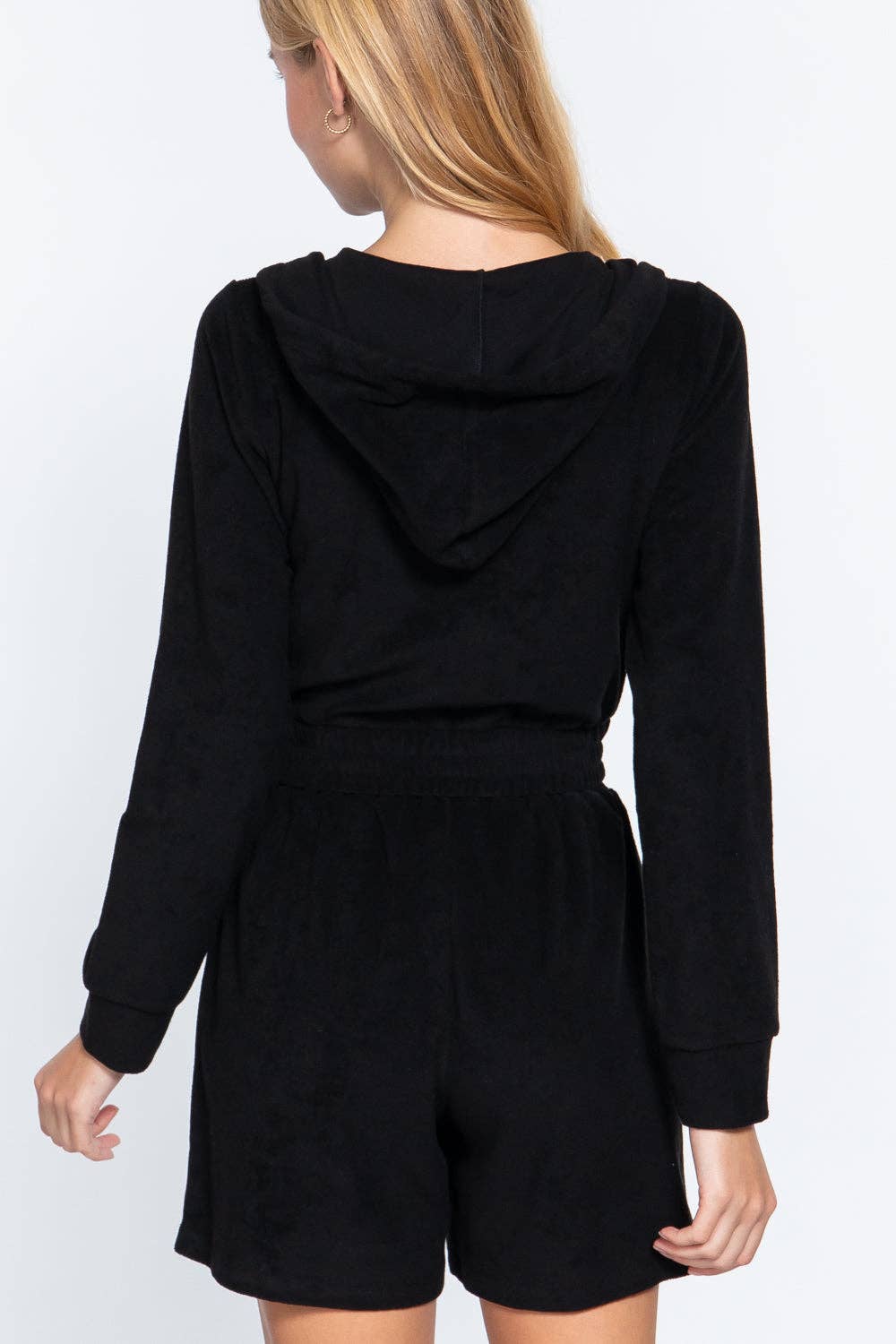 CC Wholesale Clothing - Wholesale Jacket - Women's - Hoodie Terry Towelling Jacket4