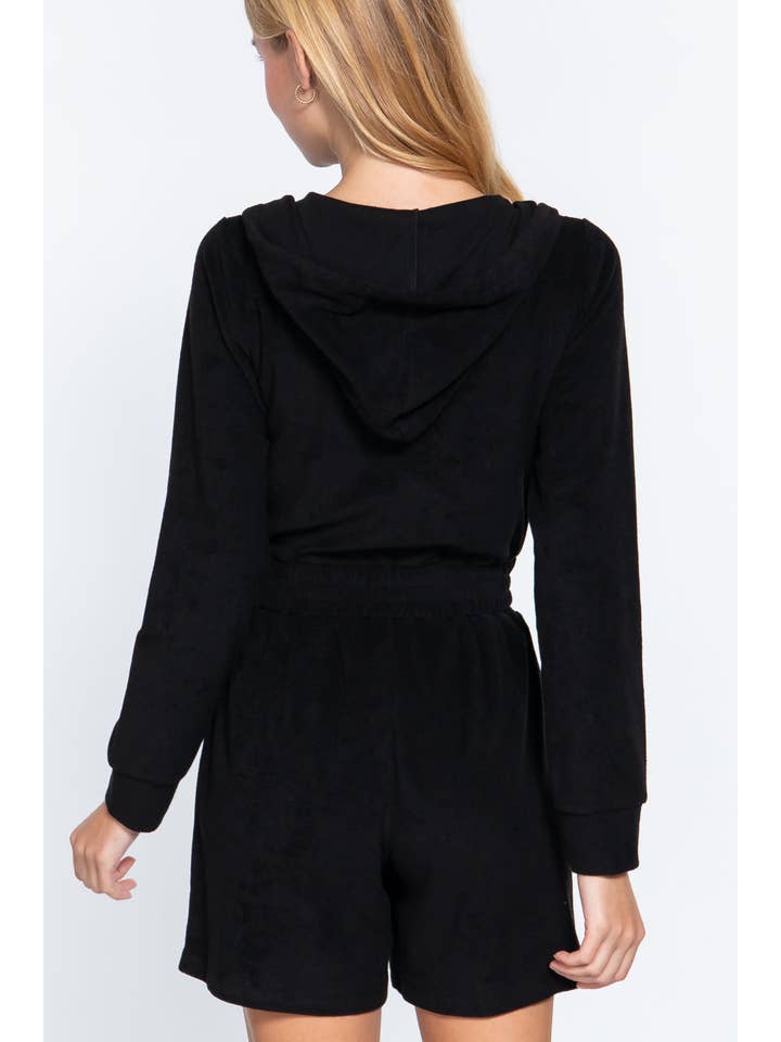 CC Wholesale Clothing - Wholesale Jacket - Women's - Hoodie Terry Towelling Jacket4