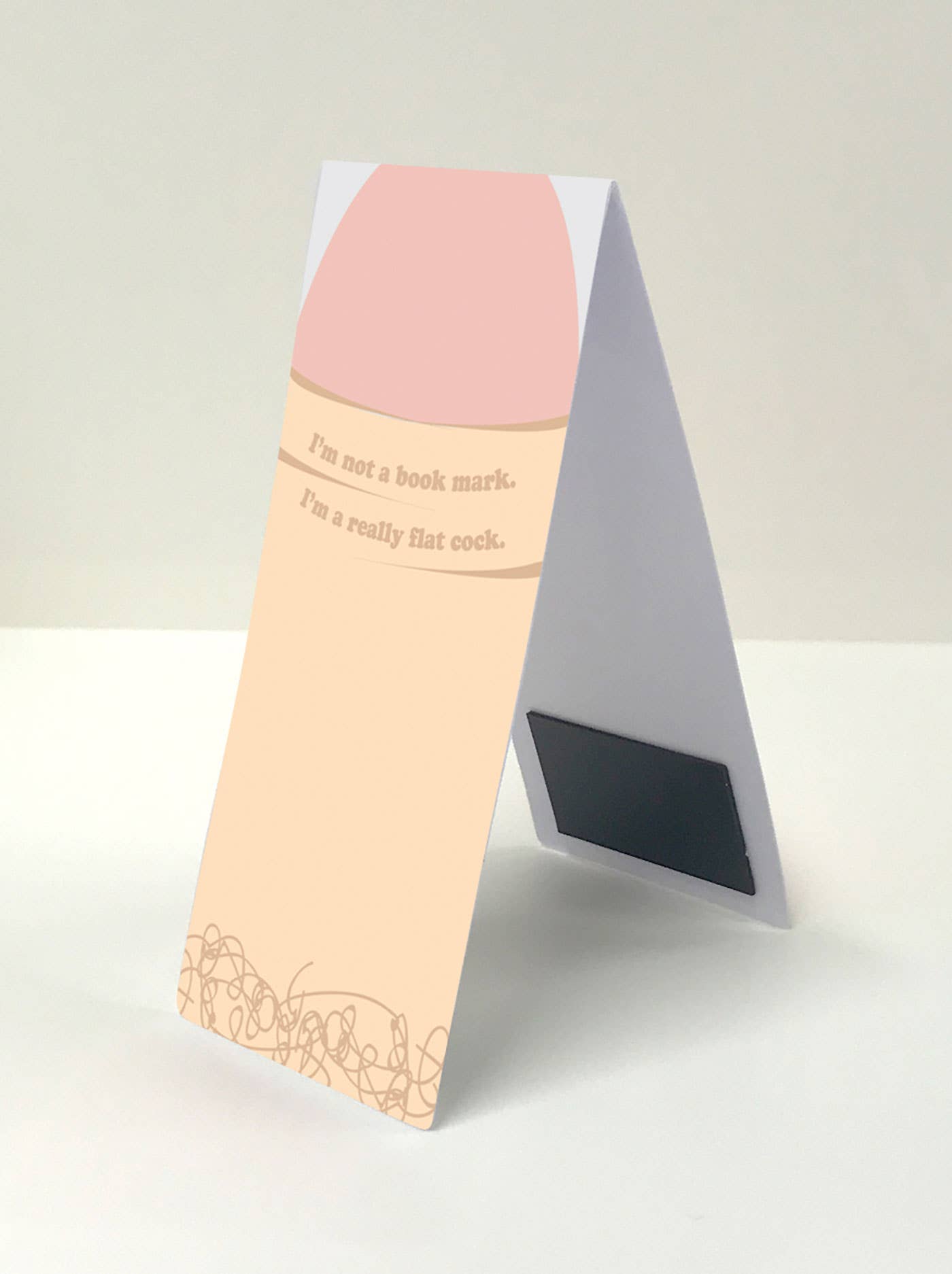 Brainbox Candy - Wholesale Bookmark - Funny Magnetic Bookmark - Flat Cock2