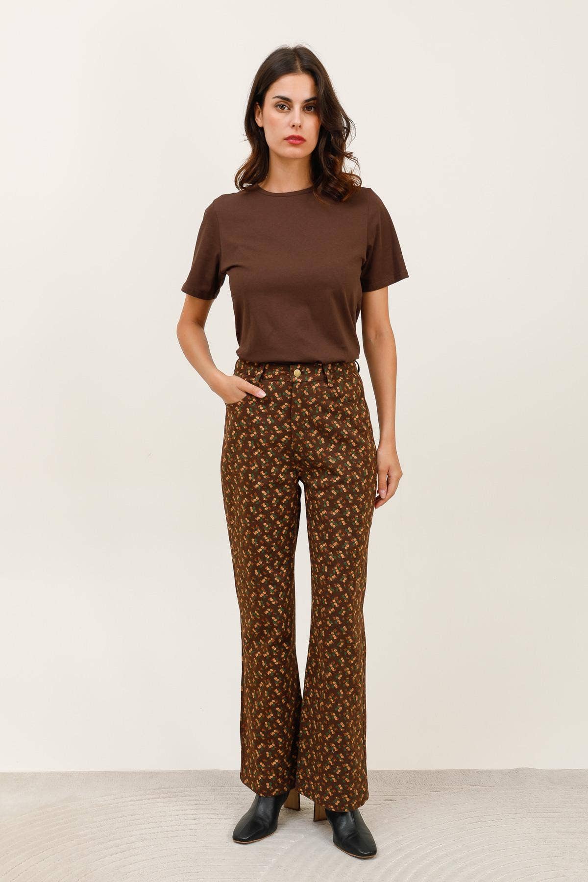 Brown 5870 LIBERTY PANTS for wholesale on Faire0