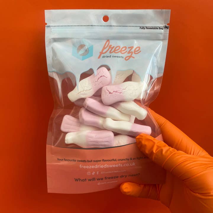 Freeze Dried Sweets - Wholesale Gummy - Strawberry Milkshake 50g - Freeze Dried Sweets