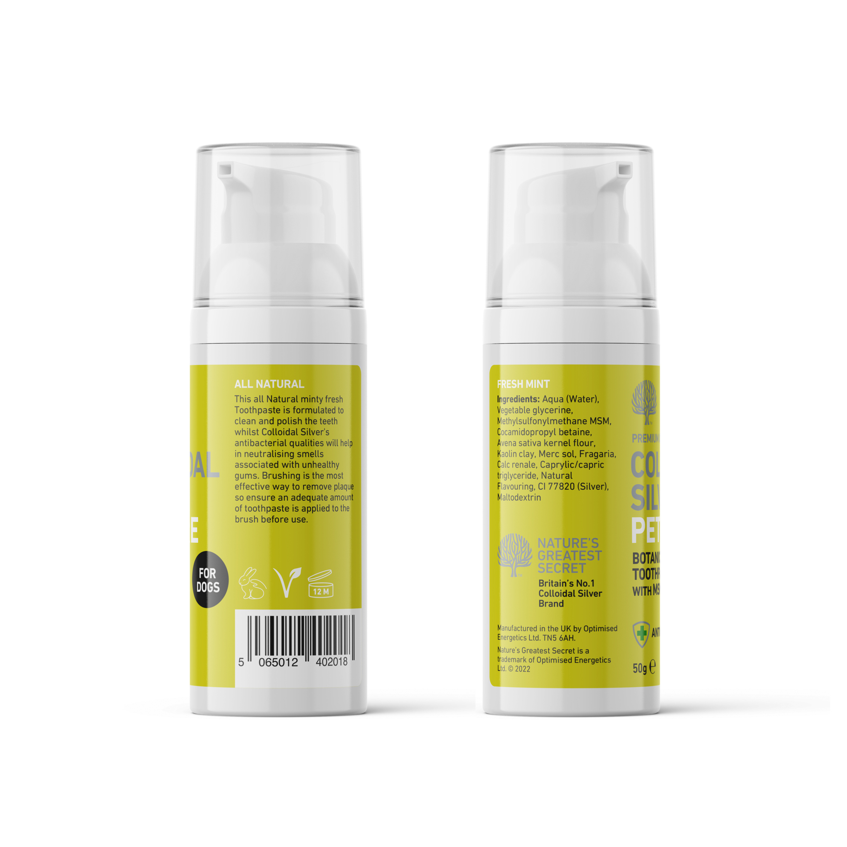 Natures Greatest Secret – wholesale Pet toothpaste – Dog – NEW All Natural Antibacterial Botanical Toothpaste for Dogs7