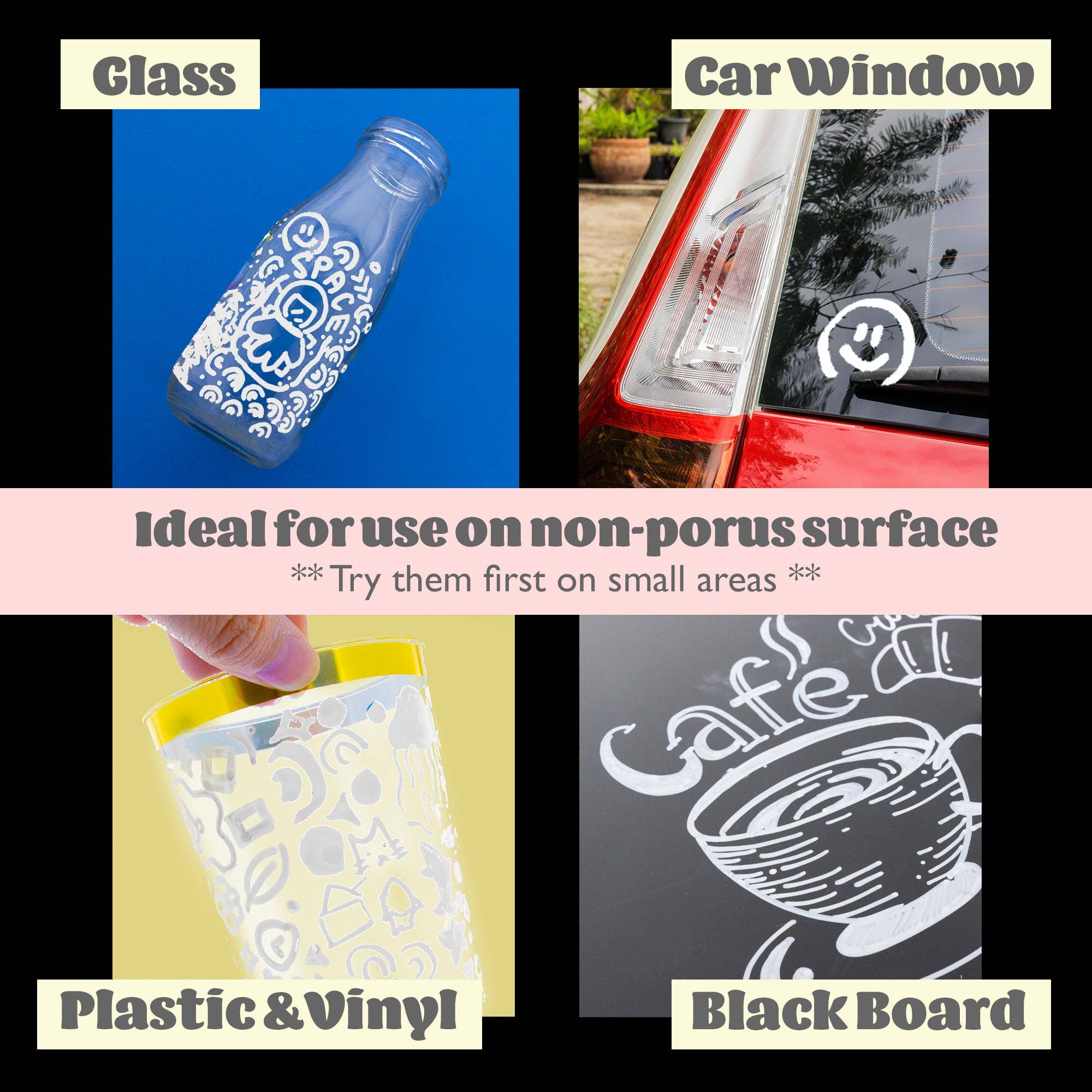 Luna Office Supply -  Everyday Essential - Wholesale Marker - White Liquid Chalk Markers3