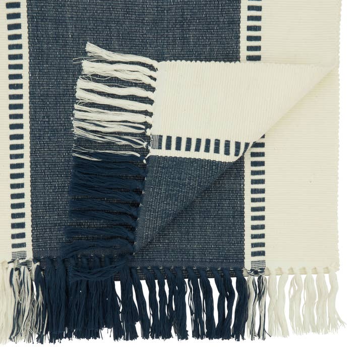 Saro Lifestyle - Wholesale Table Runner - Stripe Runner - Natural Look and Feel8