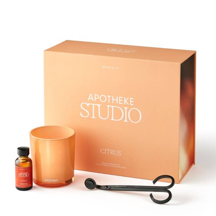 Citrus Candle Making Kit for wholesale by Apotheke
