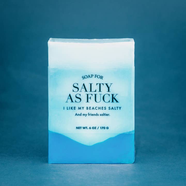 Whiskey River Soap Co. - Wholesale Bar Soap - Soap for Salty As Fuck | Funny Soap