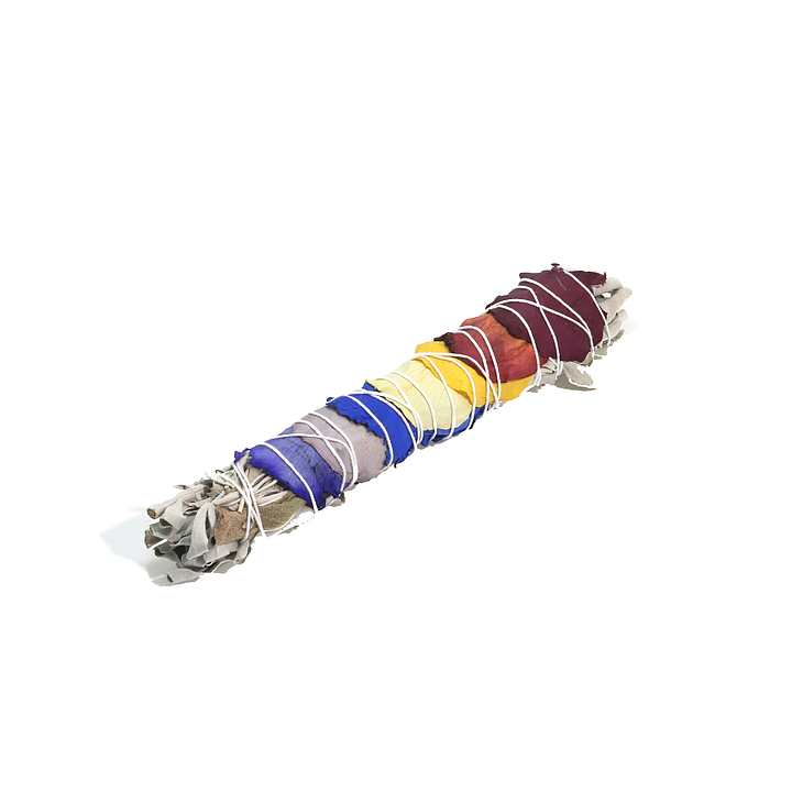 Peace Streaks - Vente Bâtons de fumigation - Lot de 3 bâtonnets nettoyants et nettoyants White Sage & Chakra de 6 po2