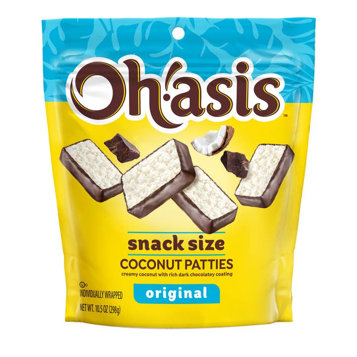 LAS OLAS CONFECTIONS - Wholesale Chocolate Covered Sweets - Original Flvr Snack Size Cnct Pty 10.5 oz Pouch0