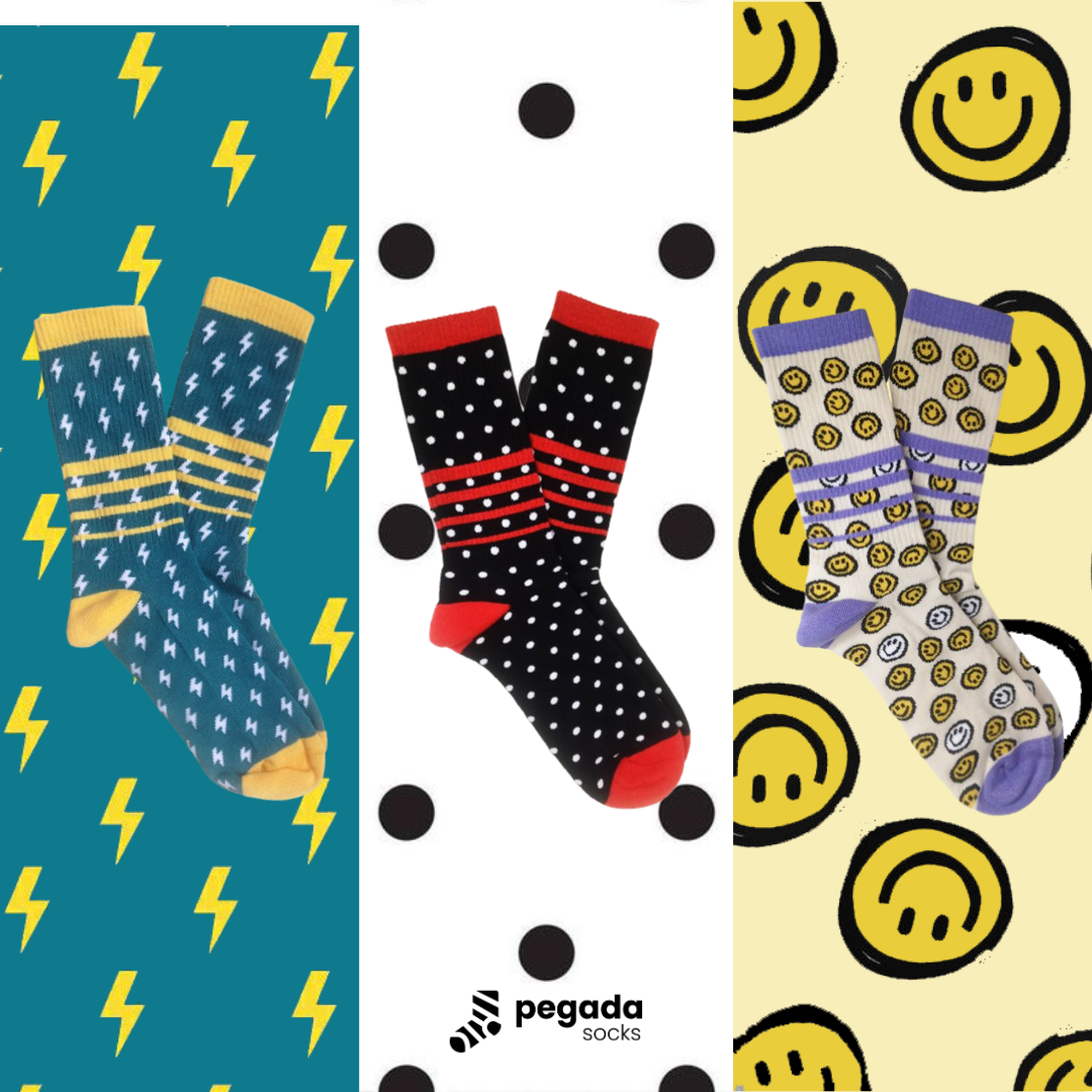 PEGADA SOCKS - Vente Chaussettes – unisexe - Chaussettes de sport super douces Happy Socks6