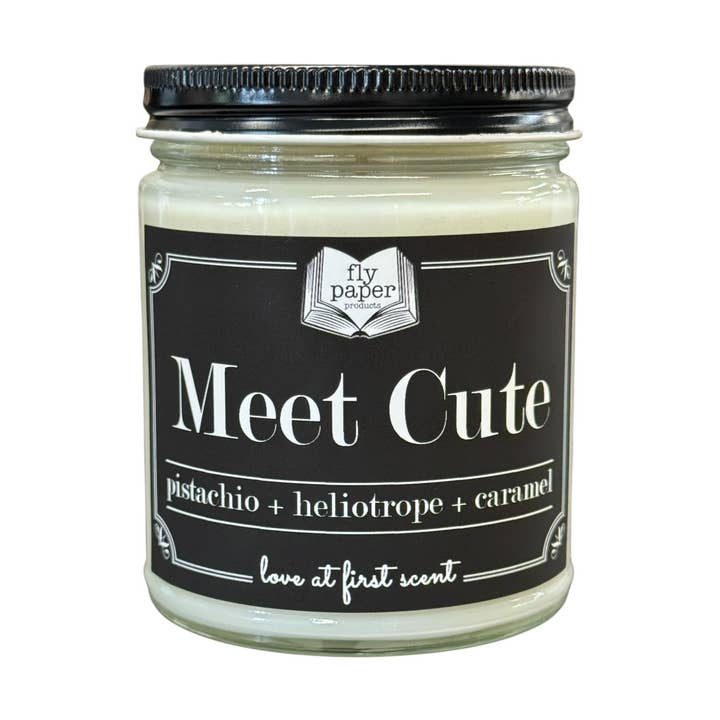 *New Scent* Meet Cute 9oz Pistachio + Heliotrope + Caramel for wholesale by Fly Paper Products
