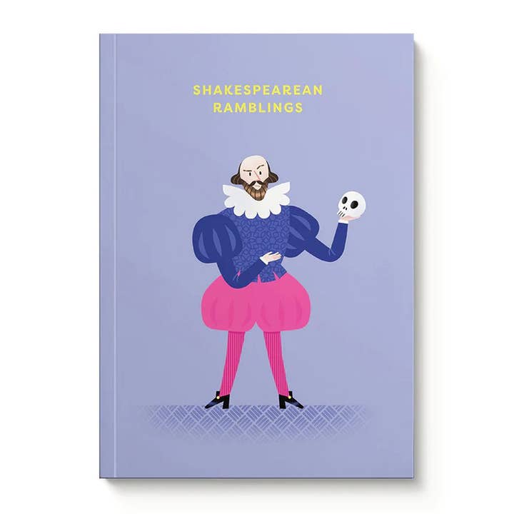 A5 Soft Cover Notebook-Shakespeare for wholesale by Vevoke