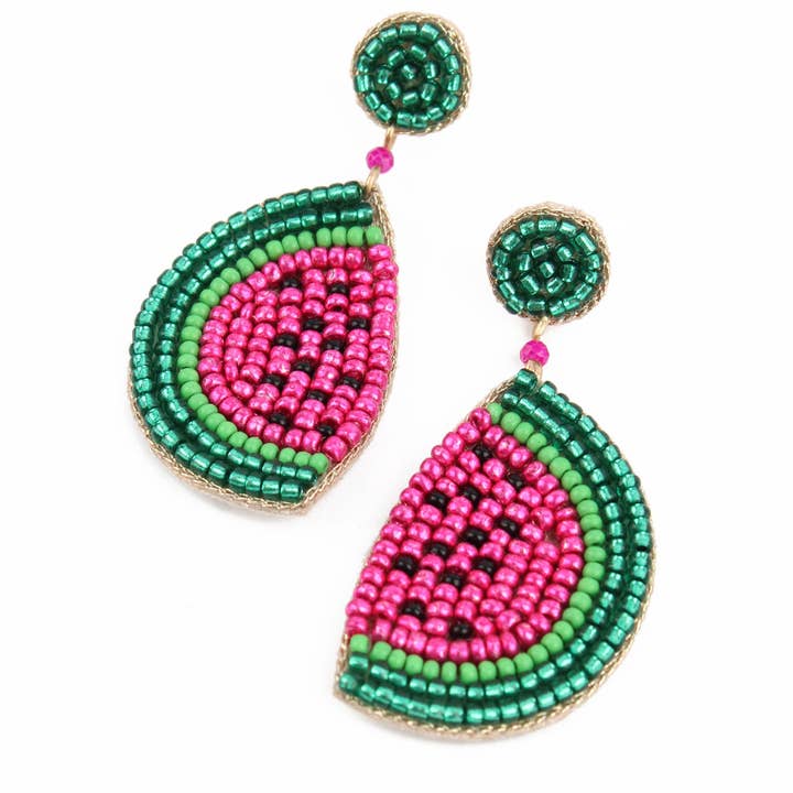 My Doris – wholesale Dangle earrings – WATERMELON SPARKLE EARRINGS