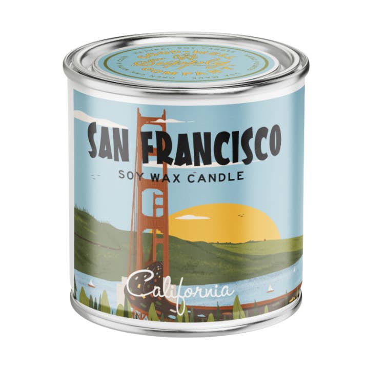 San Francisco Candle for wholesale by Good & Well Supply Co.