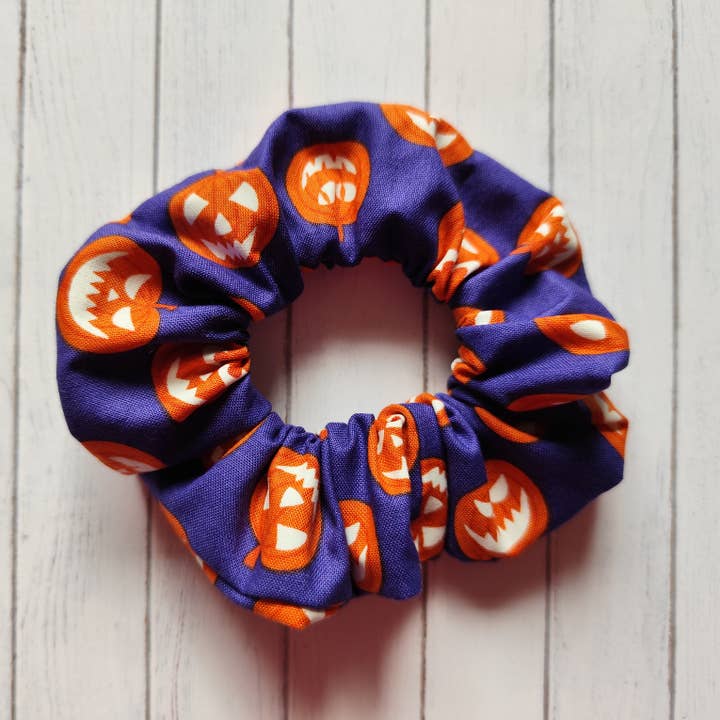 Hannah and me - Vente Chouchou – femme - Chouchou d'Halloween Glow in the Dark, cadeau en forme de citrouille1