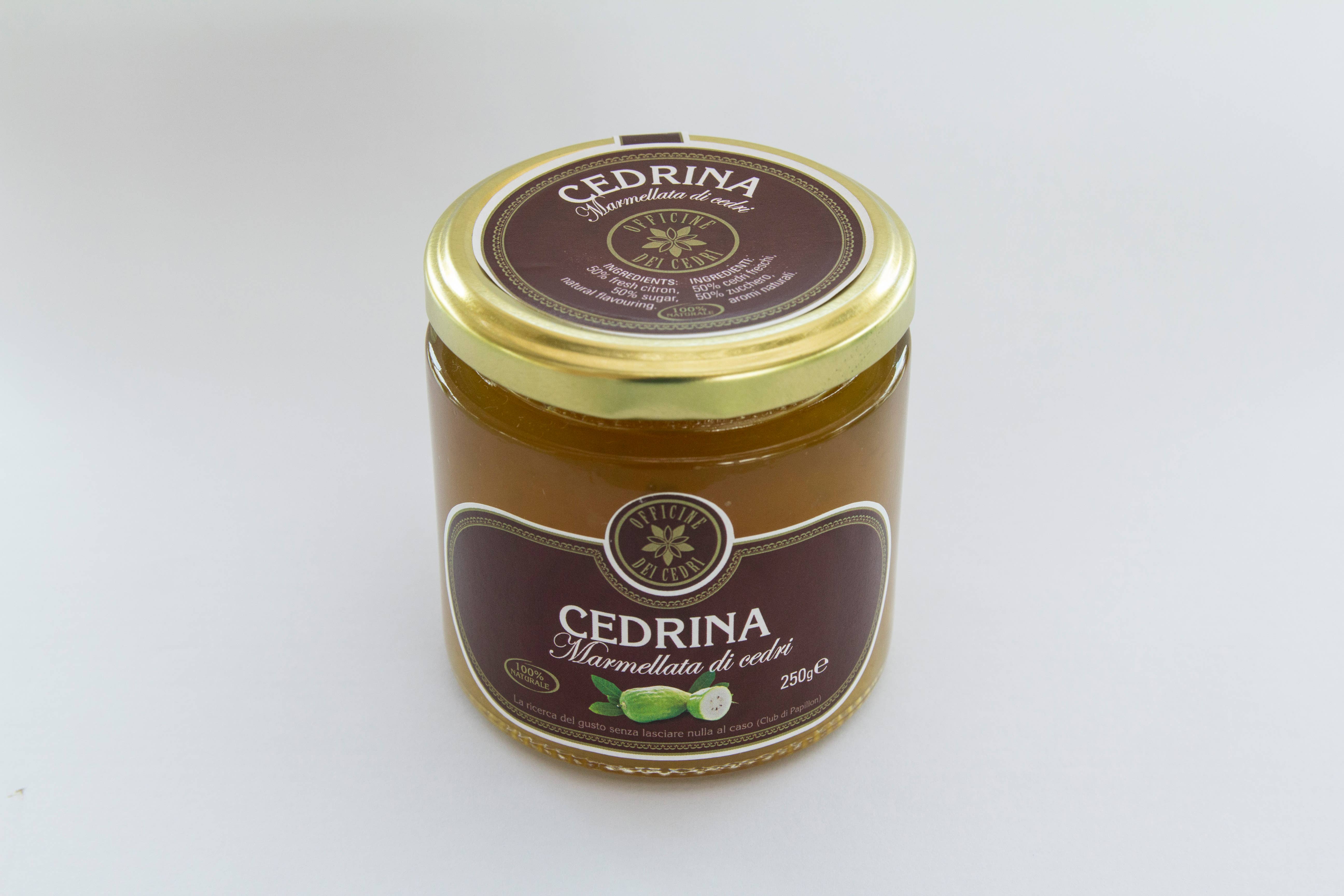 Officine dei Cedri - Wholesale Jam/Jelly - CEDRINA - Citron Marmalade | 100% ITALIAN PRODUCT1