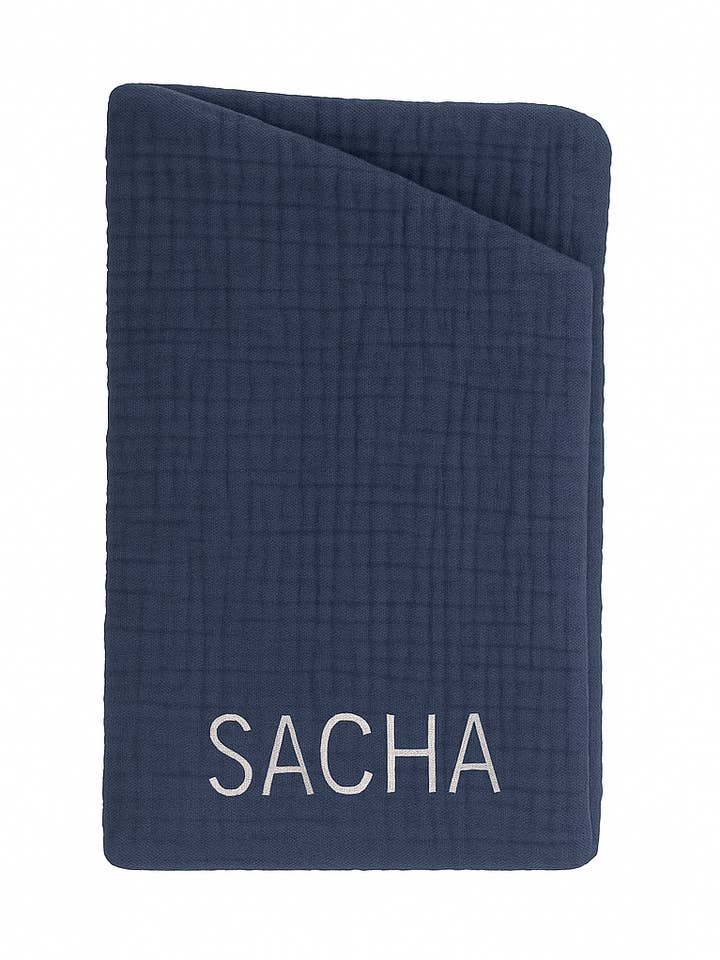 Custodia per occhiali per bambini personalizzabile, imbottita in garza di cotone blu per la vendita all'ingrosso da parte di MAZZANNE