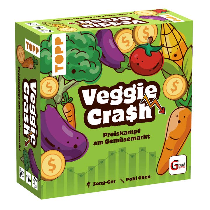 frechverlag TOPP & BusseSeewald - Wholesale Card Game - Veggie Crash