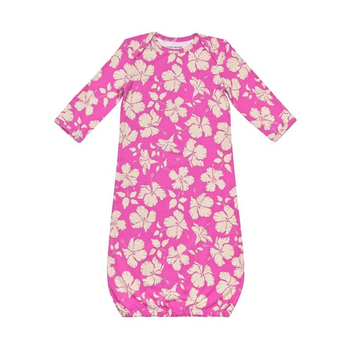 Salina Bamboo Layette Gown for wholesale by Coco Moon