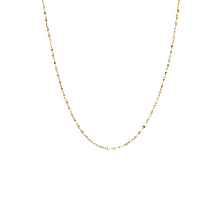 Dainty Mariner Chain Necklace 14K for wholesale by By Adina Eden