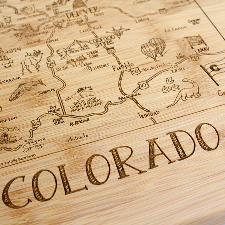 Totally Bamboo - Wholesale Cutting Board - A Slice of Life Colorado Cutting & Charcuterie Board4