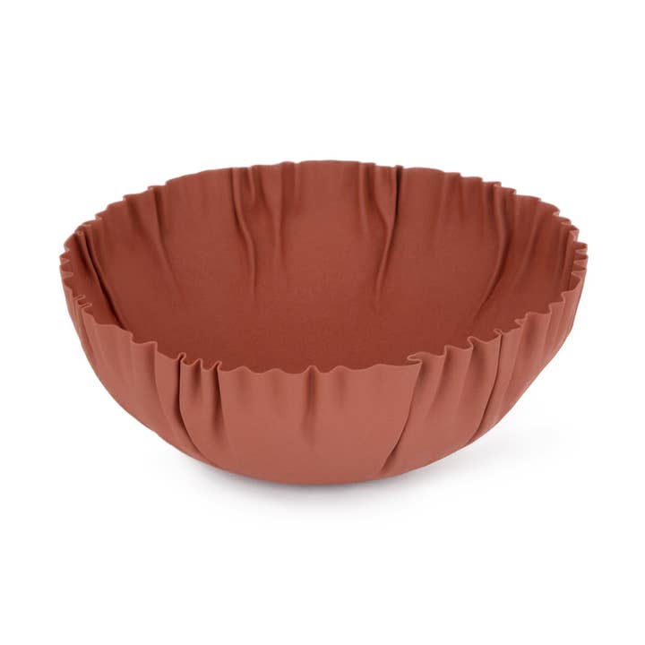TERRACOTA METALLIC BOWL HF for wholesale by Helio Ferretti