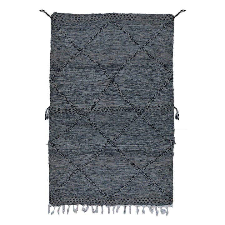 Äkta marockansk berbermatta i grå ull Souk - måttbeställd matta för wholesale av AFK Living