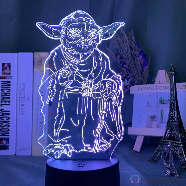 Holograbme - Wholesale Accent/Desk Lamp - Star Wars Lamp Master Yoda