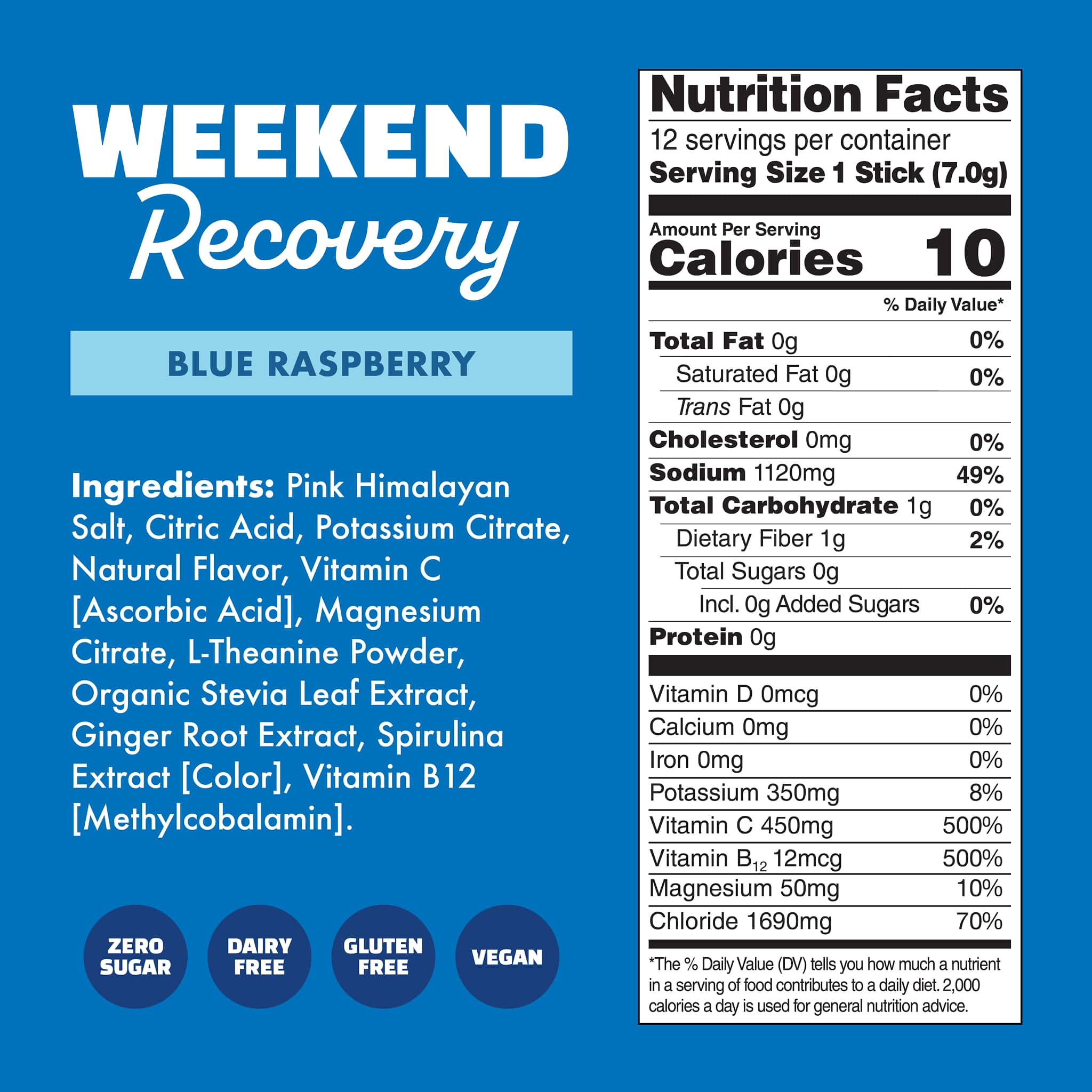 Waterboy - Wholesale Powdered Health Drink - Weekend Recovery9